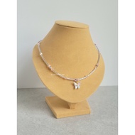 Friendship Bracelet Crystal Bead Necklace Papillon Necklace