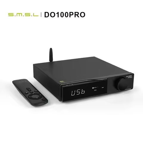 SMSL DO100 Pro DAC Hi-Res MQA Dual ES9039Q2M Decoder Bluetooth5.1 DSD512 OPA1612 HDMI-ARC High End D