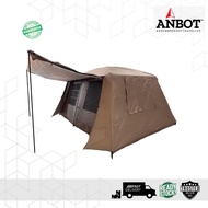 LNT ANTARIKSA 6P Manual Tent Large Waterproof PU5000mm  4 to 6 person 2-rooms Family 2 doors 4 windo