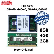 TERBARU!! Ram 8GB 4GB 2GB Laptop Lenovo G40 G40-45 30 70 80 New Original