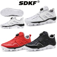 SDKF Professional Baseball Shoes Men/Women Anti-Slip Spikes Training Competition Shoes Lightweight W