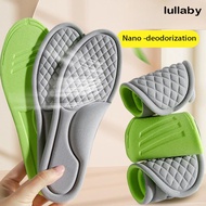 4PCS Soft Memory Foam Insoles for Shoes Men Women Deodorant Absorb-Sweat Massage Sport Insole Feet O