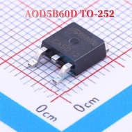 AOD5B60D 5pcs D5B60D TO-252 TO252 5A/600V IGBT transistors pxb9