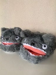 (New) 正版龍貓毛毛拖鞋  Official Totoro Fluffy Slippers