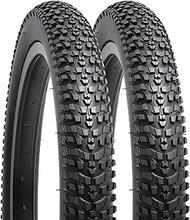 YUNSCM 2-PCS 18" Mountain Bike Tires 18x1.95/53-355 Compatible with 18 X 1.95 18x2.0 Bike Bicycle Ti