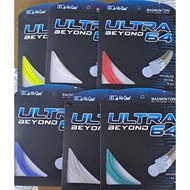 38 LBS !!! Senar Badminton HIQUA ULTRA BEYOND TITANIUM 62 64 66 Ori