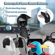Navigation Phone Stand Small Helmet Motorcycle Phone Mount Helmets Motorbike Small Rainproof Mobile 