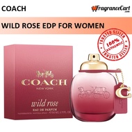 Coach New York Wild Rose EDP for Women (90ml Tester) Eau de Parfum Red [Brand New 100% Authentic Perfume]