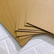 {Odd 5 Sheets}Kraft cardboard paper - A4 kraft cardboard - weight 400g