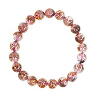 【正佳珠寶】紫鈦晶 超頂級金字塔紫鈦晶 8.8-9.2mm 紫鈦晶手珠