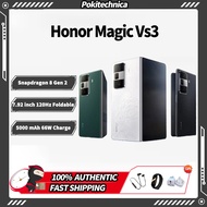 Honor Magic Vs3 Snapdragon 8 Gen 2 7.92 inch 120Hz Foldable OLED 5000 mAh 66W Fast Charging Honor Ph