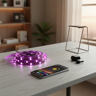 Music Reactive RGB LED Strip Light, 5V USB TV Backlight with App & Remote, Flexible Decor for Spring
