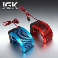 Aluminum 42mm Motor Heatsink 40mm Cooling Fan for 1515 812 T8 4274 4268 Brushless Motor RC Car