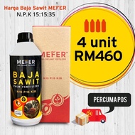 [FREE POSTAGE] BAJA SAWIT MEFER ORIGINAL Tingkatkan Hasil Peladang Sawit (4 Liter) Terkini untuk Bes