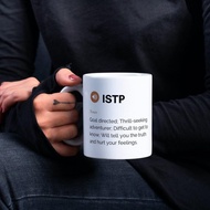 MBTI Definition Cup ISTP Personality Test Cup Gift Constellation English Ceramic Ceramic Mug Cup Gif