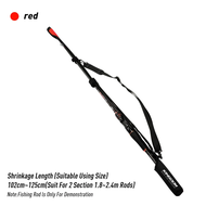 [UU61] Kingdom Fishing Rod Storage Portable Rod Protection Bag 1.4m-3.0m Rods Strap Adjustable Prote