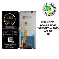LCD REALME C55 / REALME 11 5G / NARZO N55 / A1 2023 / A58 4G FULLSET