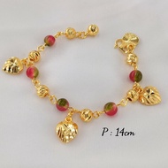 Emas GoldLian Bracelet Kids -  Gelang Tangan Budak( GKB58 )( GKB59 )( GKB60 )( GKB62 )( GKB65 )( GKB