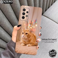 Case Samsung Galaxy A73 Fashion Case Cat Softcase Samsung Galaxy A73 Silicone Pro Camera Casing Sams