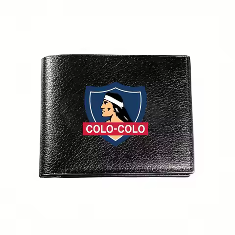 Colo-Colo Football Club Logo: Stylish Mens Wallet,Premium nice,Graphic Design,Creative Gift,Elegant 