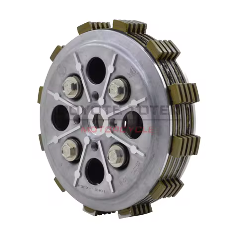 Motorcycle engine clutch plate assembly steel plate for Yamaha XV250 Virago 250CC QJ250H XV 125 QJ 2