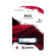 Ổ cứng SSD Kingston NV3 NV2 NVMe Gen 4x4 PCIe 4.0 M.2 250GB 500GB 1TB 2TB R/W tới 3.500/2.800 Mb/s S