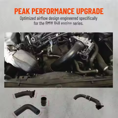 Upgraded Turbo Charge Pipe for BMW B46 B48 2.0L Turbo Engine | 320i 330i 420i 430i F30 F31 LCI