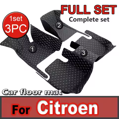 Car Floor Mats For Citroen C4 Coupé C5 Cross C4 Cactus DS 3 C1 Xsara C5 X7 2022 2023 Car Accessories