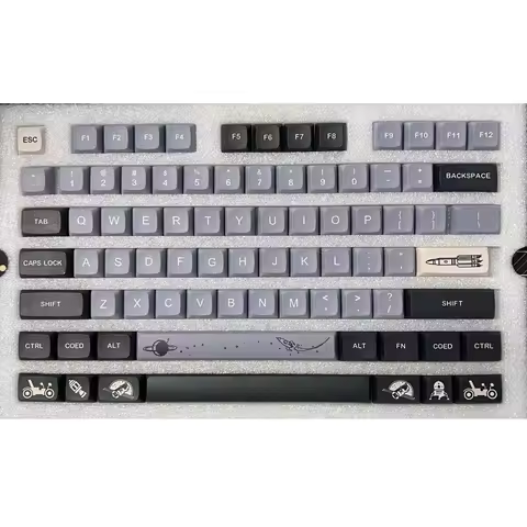 GMK Apollo Keycaps XDA Profile PBT Dye Sublimation Mechanical Keyboard Keycap For MX Switch With 6.2