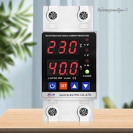 Automatic Reset Voltage Protector Dual Display Smart Voltage Protector Din Rail