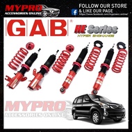 BestToyota Avanza 2004-2011 Gab He Series Hi Lo Body shift Adjustable Absorber / Suspension