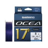 Shimano PE Line Ocea 17+ PE 300m LD-A71Y #8 (139lb) SW Navy