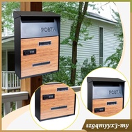 [Toolroom] Security Locking Mail Box with Combination Lock with Parcel Drop Slot Large Capacity Resi