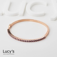 Lucy's SHINING 手環 (五色) (102323/102324/102325/117119/117120)/ 玫金紫