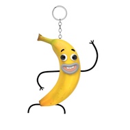 Funny banana keychain