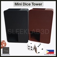 Mini Dice Tower Dice Roller for D&D, Board Games & Tabletop RPGs | Portable Gaming Tool