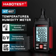 HABOTEST HT607 Digital Temperature Humidity Meter High Precision Digital Hygrometer Humidity Meter