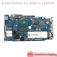 LA-M365P For Dell Inspiron 15 3535 Laptop Motherboard With Athlon 7220U R3-7320U R5-7520U CPU
