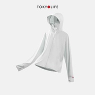 719★SDFS Áo chống nắng NỮ SunStop Ice dáng vừa siêu mát lạnh thoáng khí có mũ rộng vành TOKYOLIFE F9