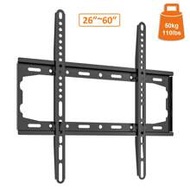 1pc Ultra Slim TV Wall Mount For 26-60 Inch TVs - Low Profile, Max Load 50kg(110Lbs) VESA 400x400mm 