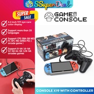 X12/ X12Plus 2+16G 7-inch HD Screen Game Console Handheld Built in 1000 Games 16GB Game Controller (