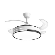 HAIGUI A86 Fan With Light Bedroom Inverter With LED Ceiling Fan Light Simple DC Power Saving Ceiling Fan Lights