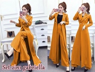 Godwin Collection - Setelan 2in1 Ellea One Set Fashion Wanita Hits Korean Style