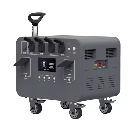 【Hot】LiFePo4 Lithium Iron Battery 5000Wh Solar Power Generator 5000w 110v 220v 5kw Portable Power St