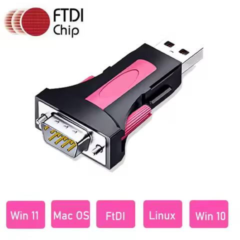 USB to RS232 Adapter FTDI Chipset USB to Serial converter adapter USB RS232 Cable FTDI for Windows 1