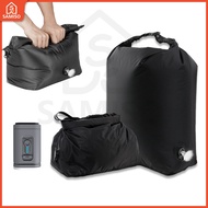 Travel Vacuum Compression Bags Press to Deflate, Reusable Waterproof Storage Bag, Airtight Valve Nyl