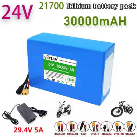New High-power Lithium Battery, Suitable for Various Transportation Vehicles, Customizable, 24V 30Ah