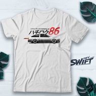T-SHIRT TOYOTA AE86 AE 86 TRUENO T-SHIRT JDM DISTRO CLOTHES