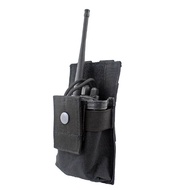 SB Adjustable Walkie Talkie Pouch Radio Holder MOLLE Tactical Pouch. Easy and Simple to use.