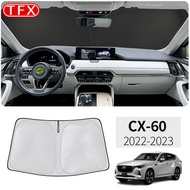 For Mazda CX60 CX-60 CX 60 2022-2023 Car Nano-Insulat Windshield Sunshade Front Window Sun Shade Vis